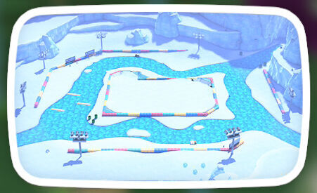 Mario Kart World - Circuito SNES Lago Vainilla 1