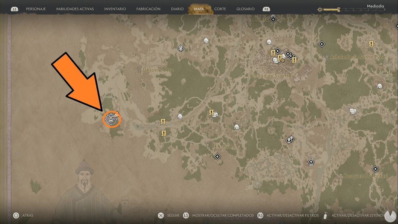 The Blood of Dawnwalker - Bandit Camps, location of the Bandit Camp southwest of Rockfalls