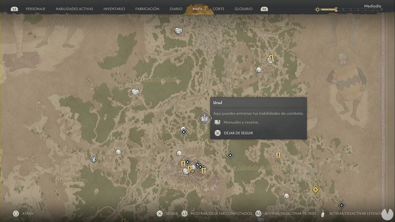 The Blood of Dawnwalker - Swordmastery Teachers; Ursul's location after freeing him