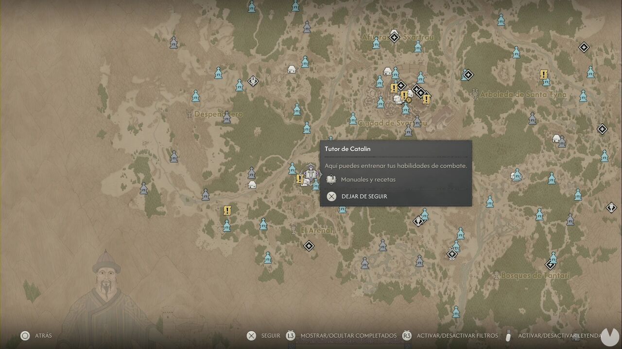 The Blood of Dawnwalker - Swordmastery Teachers; location of Baltzer after freeing him