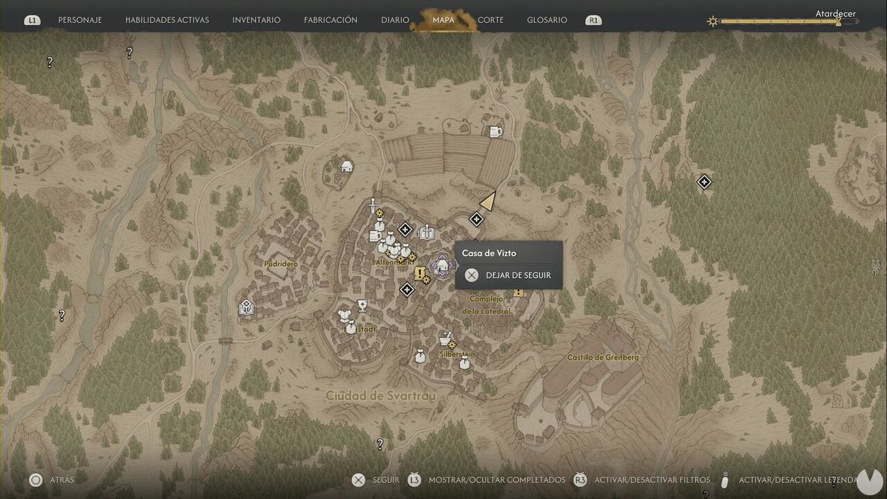The Blood of Dawnwalker - Witchcraft Vendors, Vicho location