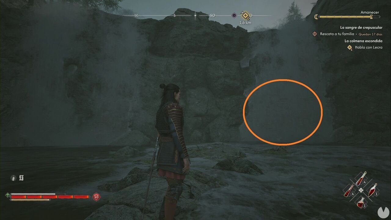The Blood of Dawnwalker - Best amulets and rings; waterfall hiding the cave containing Arbiter's Medallion