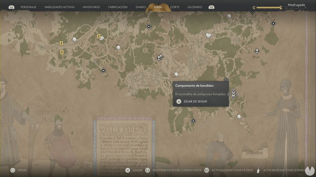 The Blood of Dawnwalker - Bandit Camps, location of the Bandit Camp in Tantari Woods