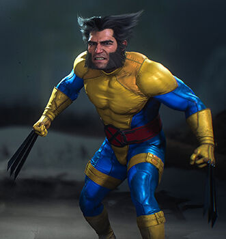 Marvel’s Wolverine - Traje Azul y dorado