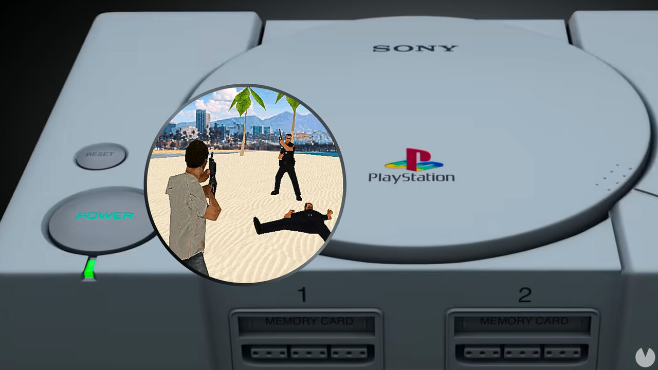 No es un mod: crea una versión de GTA V para la primera PlayStation respetando las limitaciones del hardware