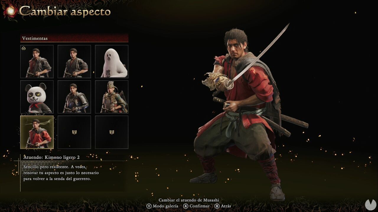 Onimusha: Way of the Sword - Outfits: Outfit: Light Kimono 2