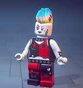 LEGO Batman: El Legado del Caballero Oscuro - Traje de Harley Quinn - Punk Rock
