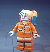 LEGO Batman: El Legado del Caballero Oscuro - Traje de Harley Quinn - Uniforme de Arkham
