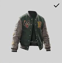 Control Resonant - Aspecto de capa superior - Chaqueta universitaria