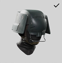 Control Resonant - Aspecto de accesorio - Casco blindado M1