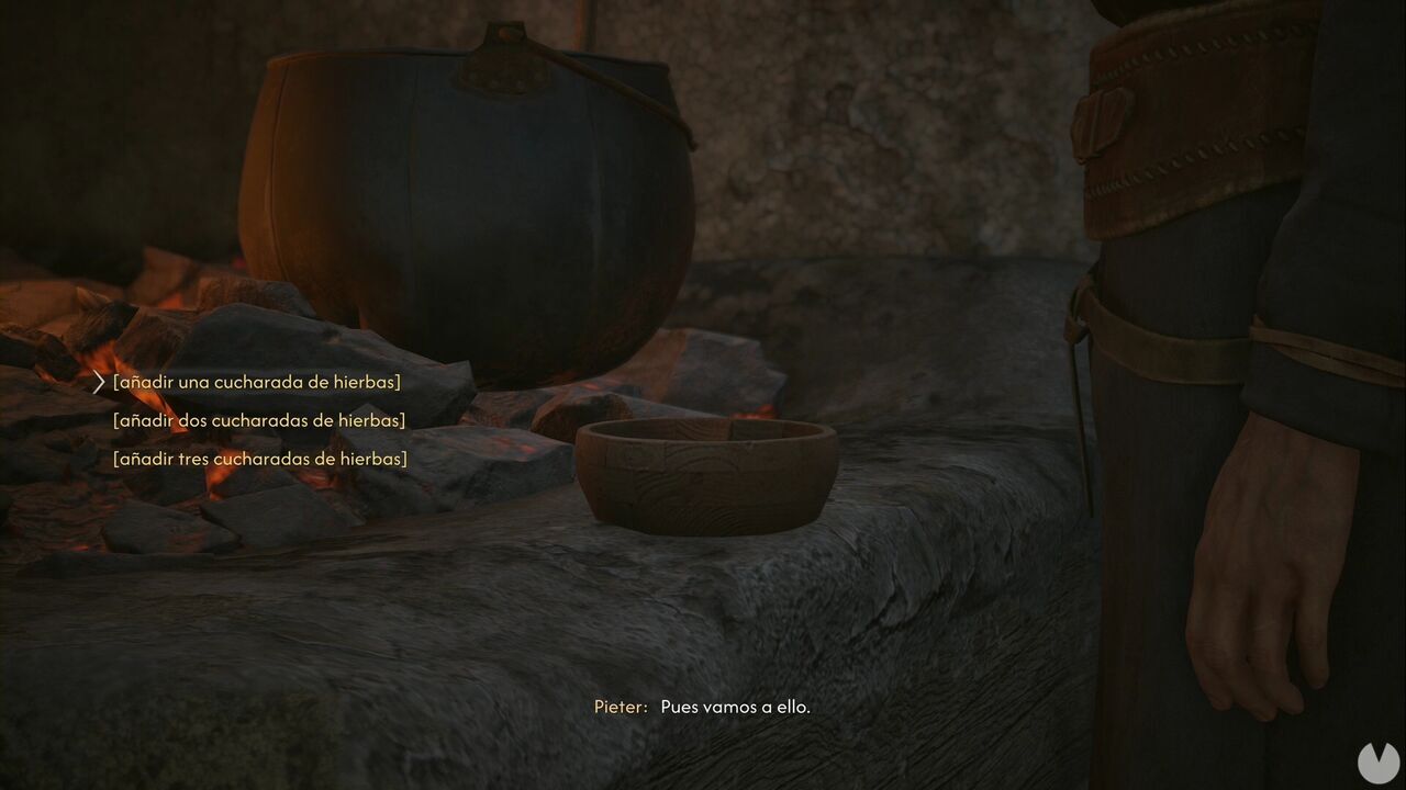 The Blood of Dawnwalker - Withering Away; Coen prepares Anca's medicinal herbs
