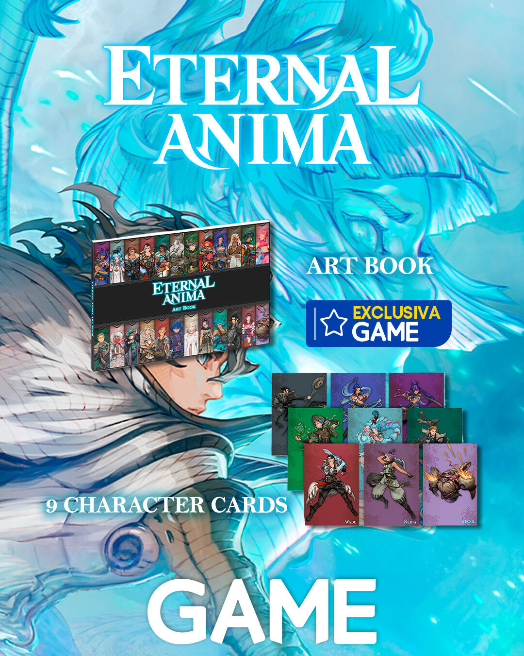 Ya puedes reservar el nuevo JRPG Eternal Anima y su Limited Edition de forma exclusiva en GAME