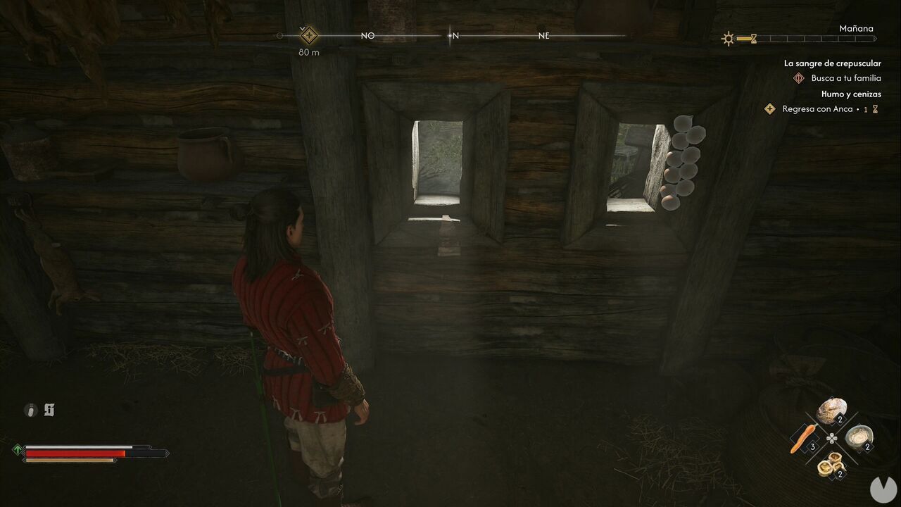 The Blood of Dawnwalker - Smoke and Ashes; location of the piece of cloth caught on one of the kitchen windows