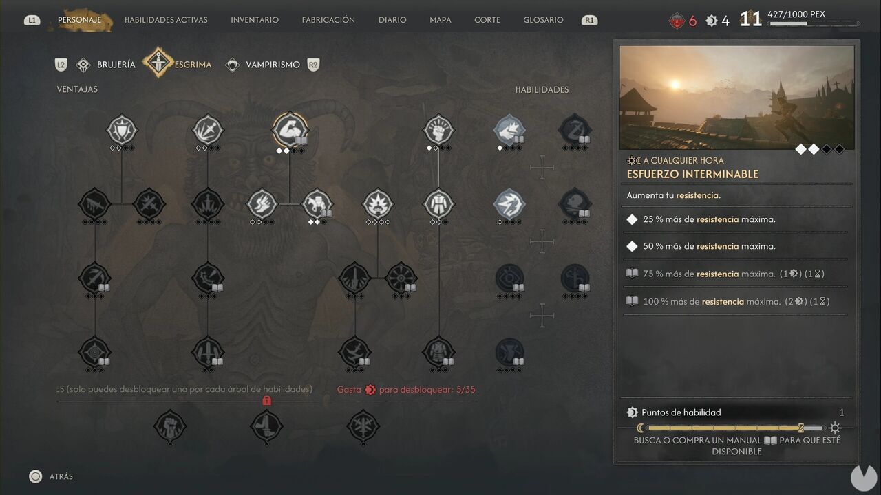 The Blood of Dawnwalker - Best skills; Swordmastery skill tree