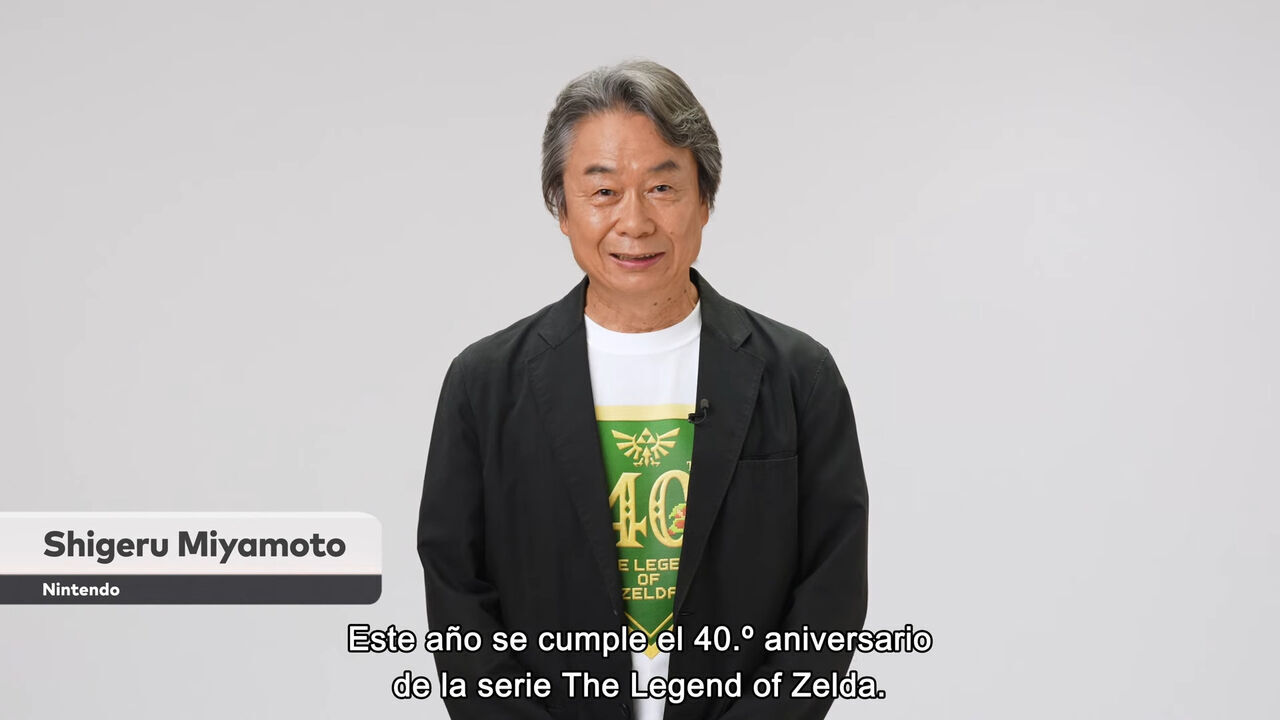 Miyamoto en el Nintendo Direct