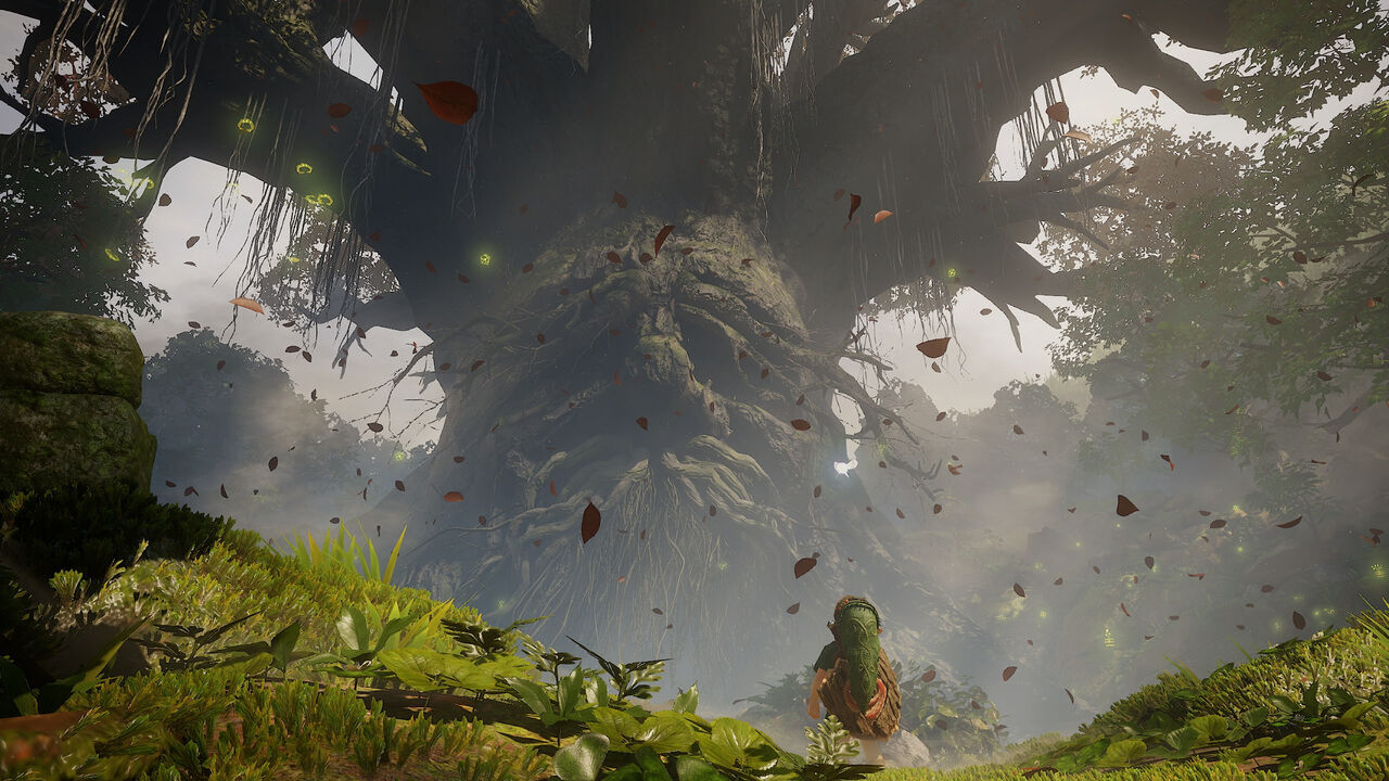 El gran árbol Deku en Zelda Ocarina of Time Remake
