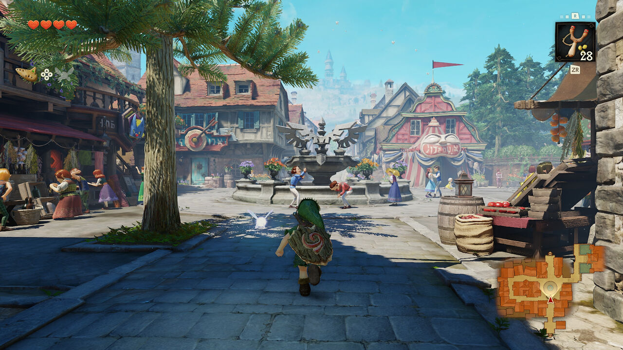La ciudadela de Hyrule en Zelda Ocarina of Time Remake