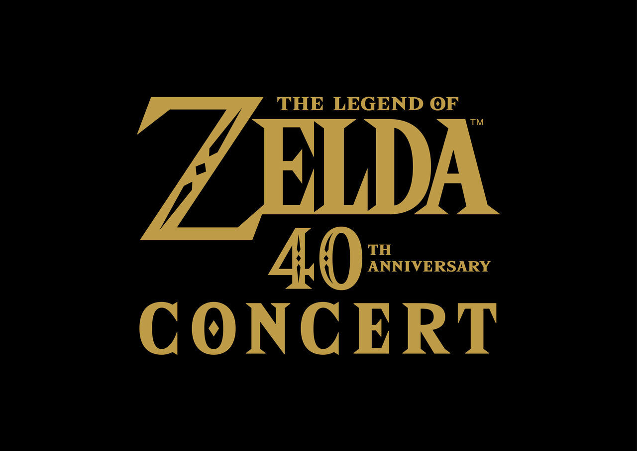 Logo conciertos 40 aniversario de Zelda