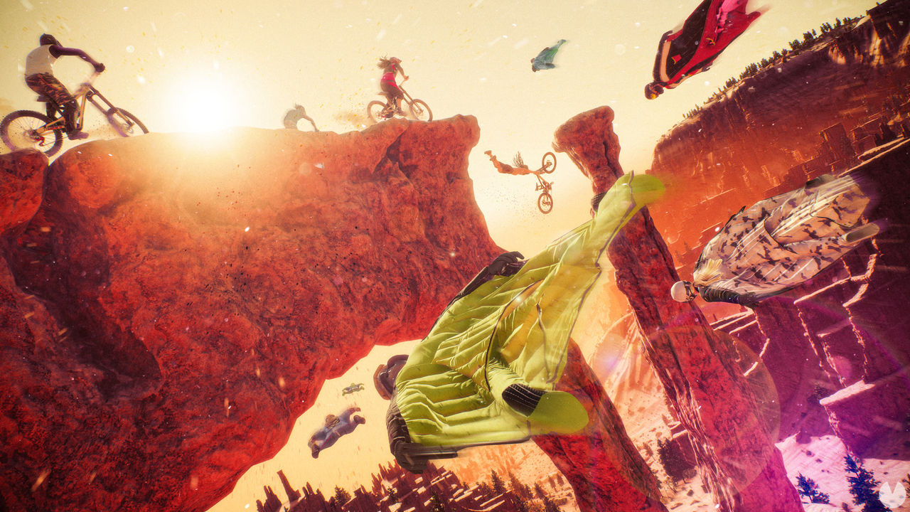 Riders Republic es lo nuevo de Ubisoft: deportes extremos online multiplataforma