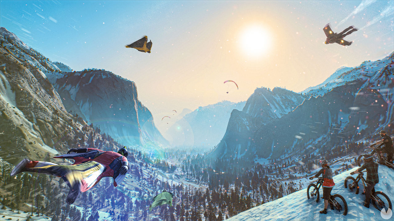 Riders Republic es lo nuevo de Ubisoft: deportes extremos online multiplataforma