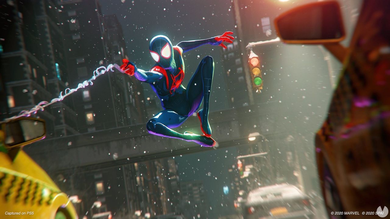 Imagen de Spider-Man: Miles Morales, que ya está disponible en PS5 y PS4.