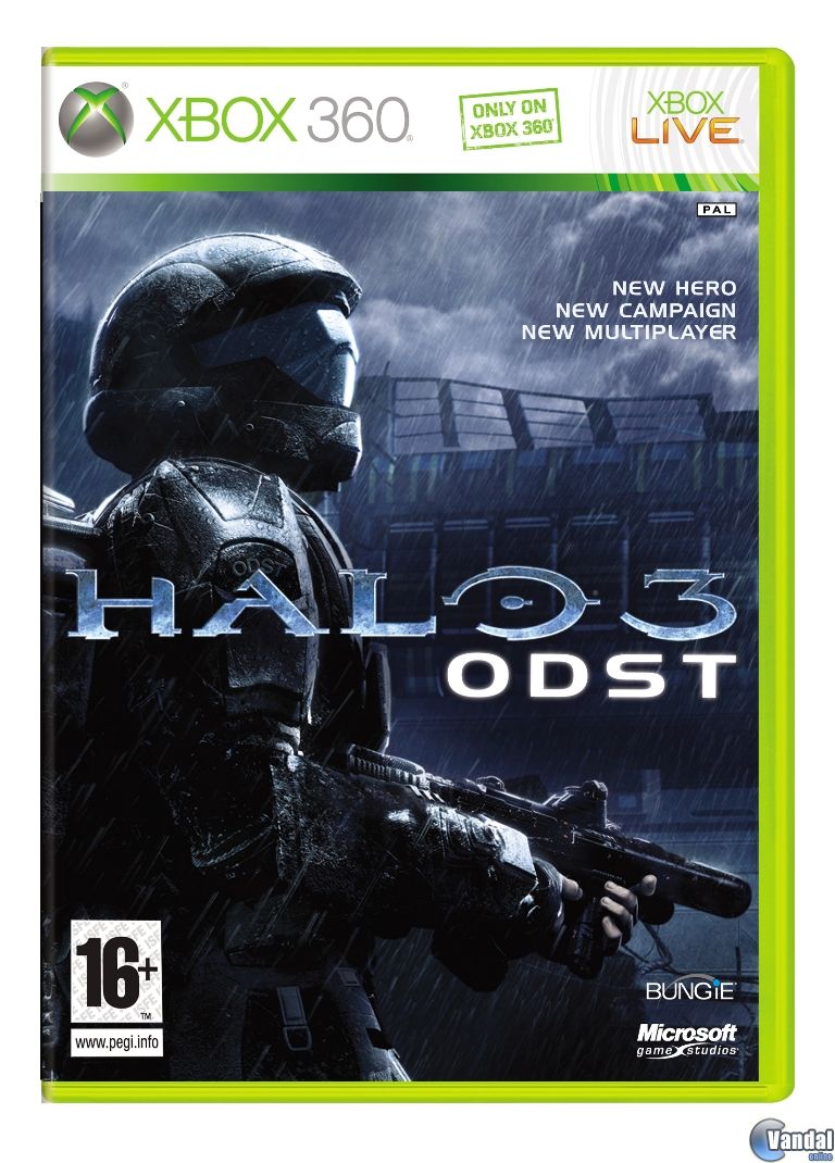 Transeúnte Muy enojado Establecer Halo 3: ODST - Videojuego (Xbox 360) - Vandal
