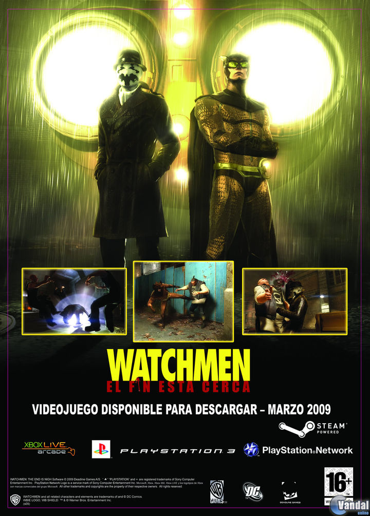 Lío Hasta Culo Watchmen: The End is Nigh - Videojuego (PS3, Xbox 360 y PC) - Vandal
