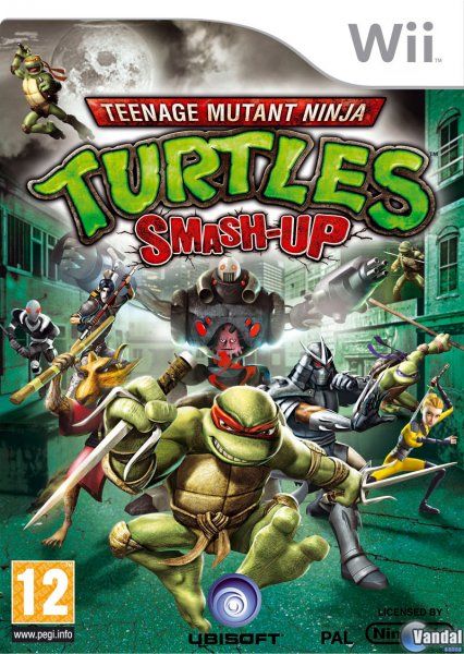 Teenage Mutant Turtles: Smash-Up - Videojuego (Wii) - Vandal