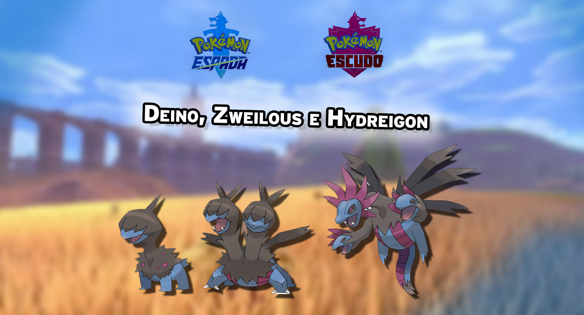 reaccionar callejón diccionario Dónde conseguir a Deino, Zweilous e Hydreigon en Pokémon Espada y Escudo