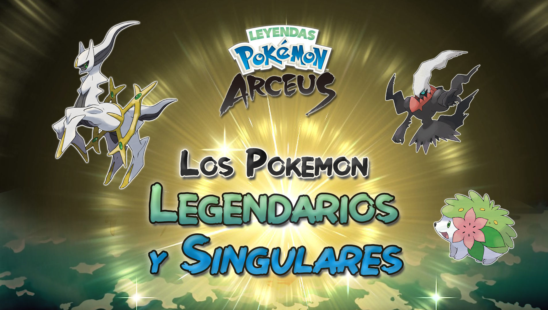 Pokémon Legends: Arceus - Todos os Pokémon Lendários e Pokémon