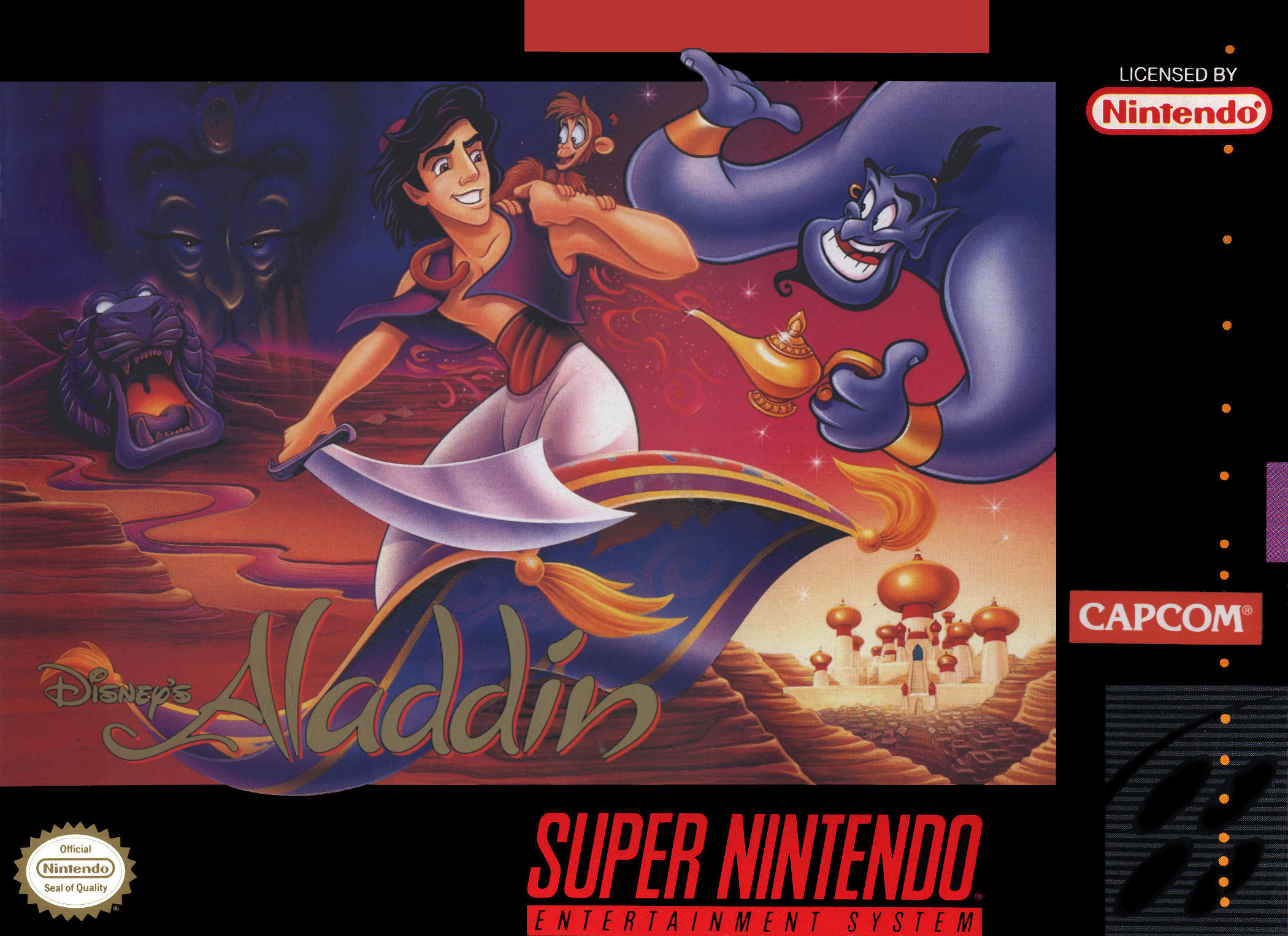 Aladdin: Mega Drive vs Super Nintendo - Retro - Vandal