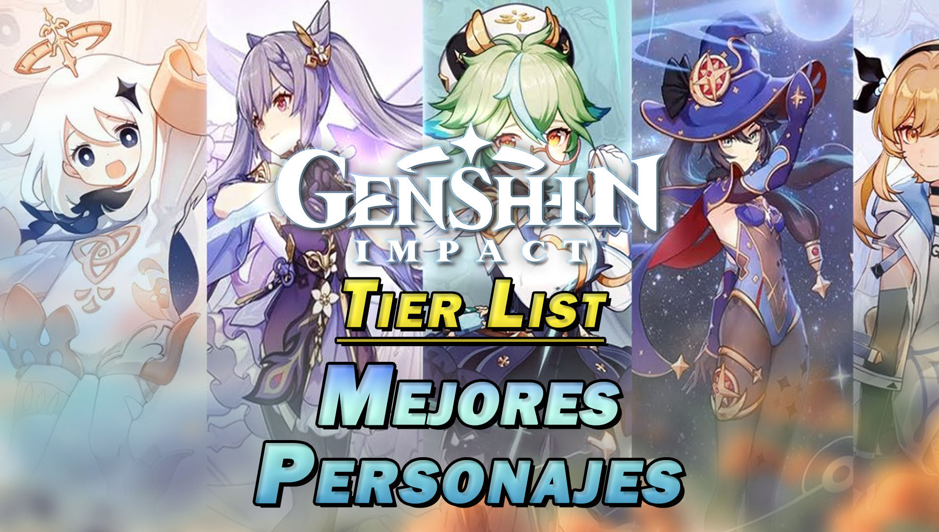 TIER LIST DOS MELHORES PERSONAGENS DE CADA ELEMENTO!! GENSHIN IMPACT 