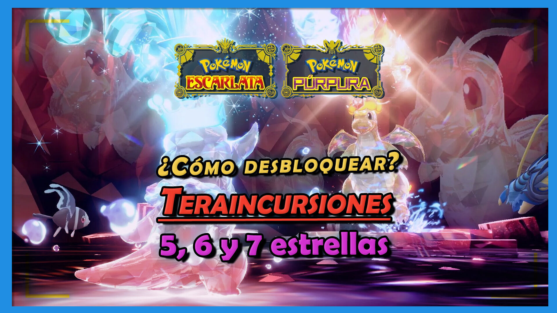 Vuelven las teraincursiones a Pokémon Escarlata y Púrpura!