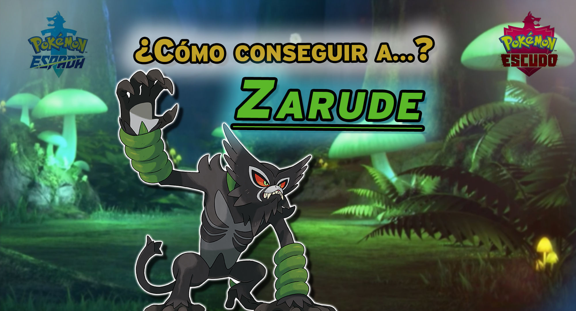 Como conseguir Zarude em Pokémon Sword & Shield