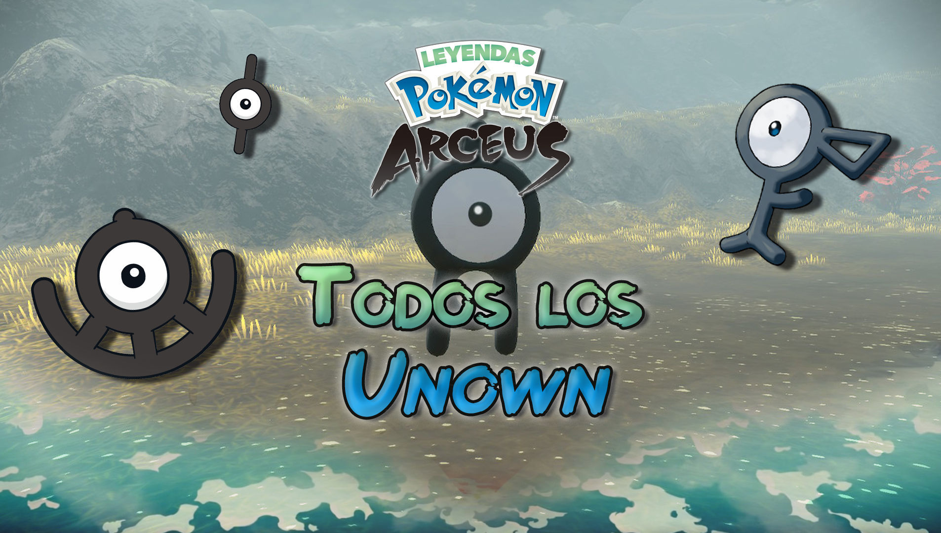 Unown !!! Todas as letras