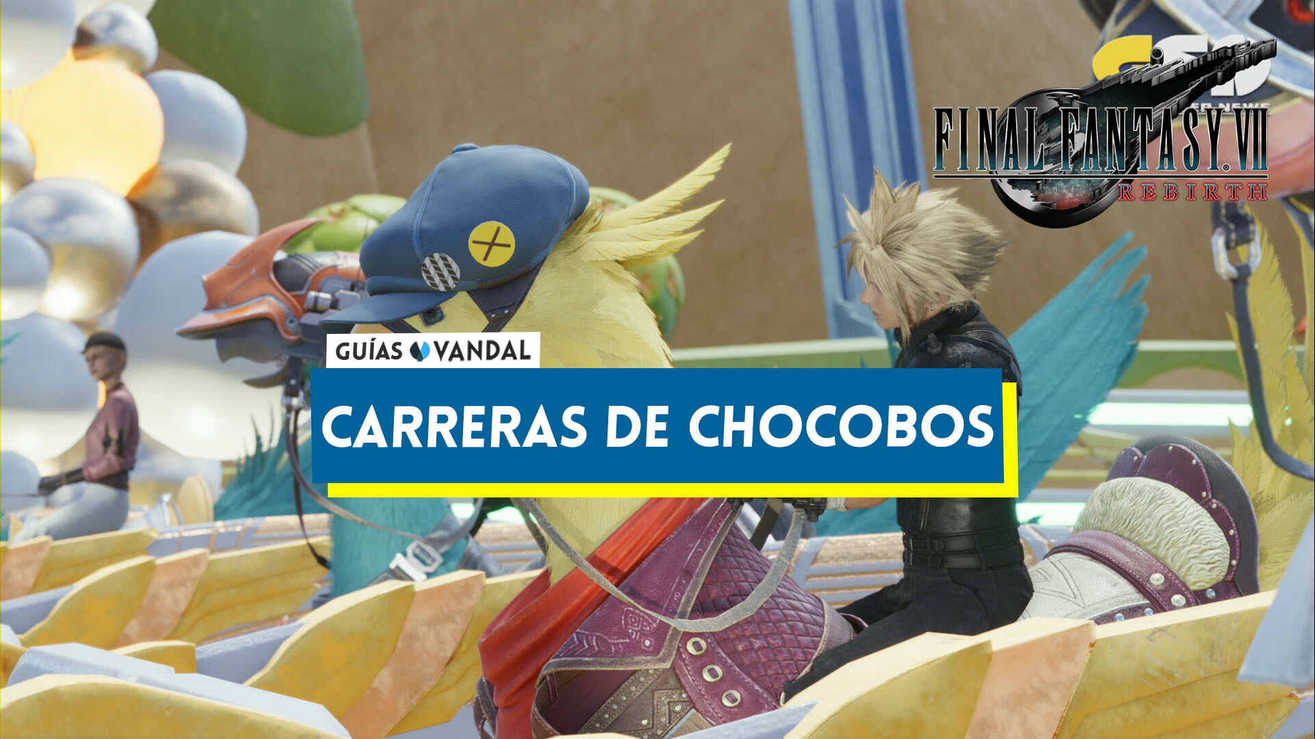 Carreras de chocobos en Final Fantasy VII Rebirth y cómo ganarlas