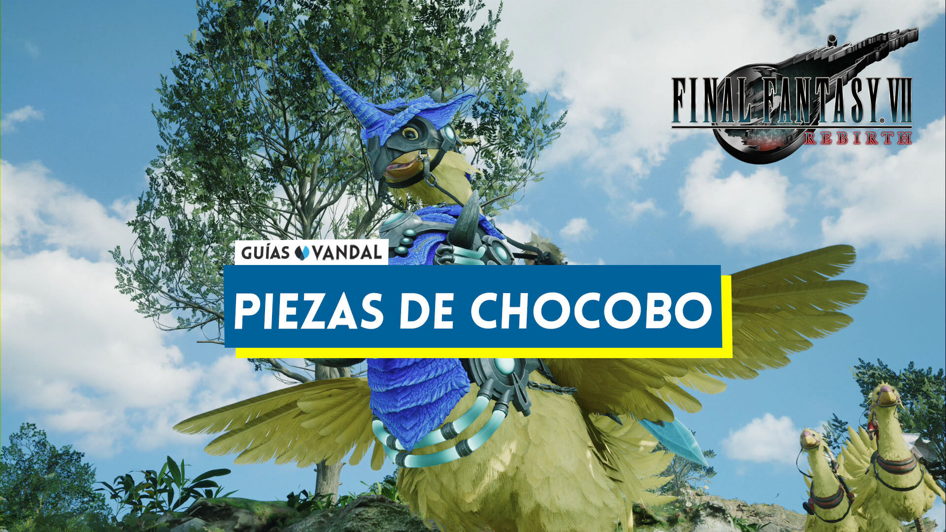 Todas las piezas de chocobo en Final Fantasy VII Rebirth y cómo conseguirlas