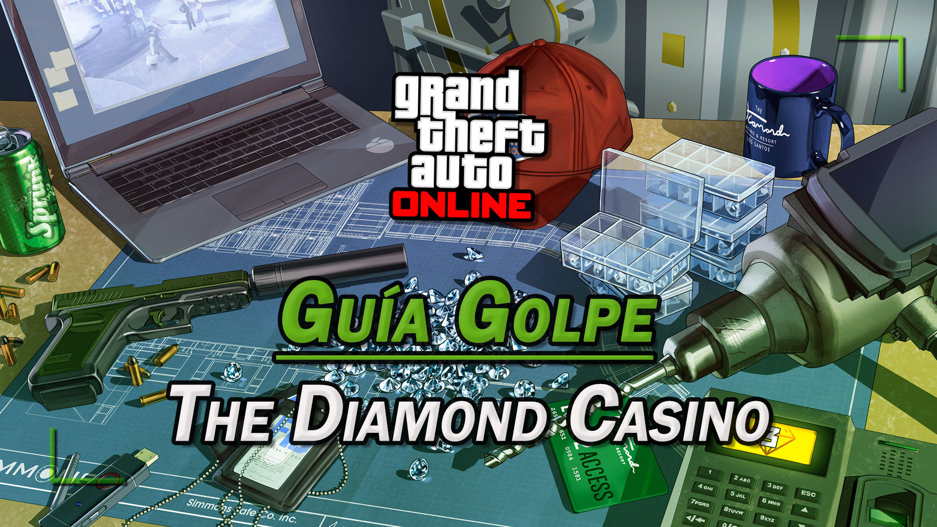 Soy un LADRÓN en GTA 5 ONLINE!! Grand Theft Auto V DLC Casino