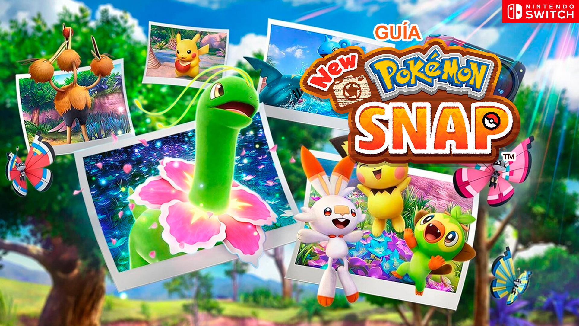 ◓ Guia Completo de todos os Pokémon do jogo New Pokémon Snap (Photodex  Completa)