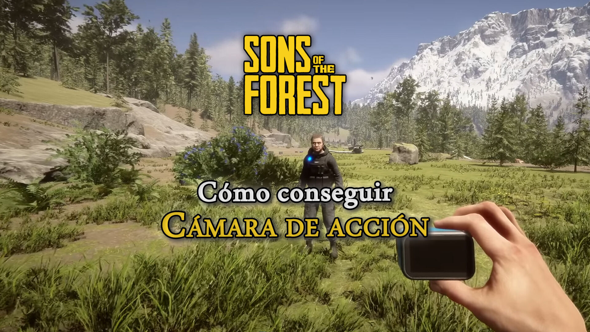 Câmera de ação em Sons of the Forest: onde encontrar vídeos