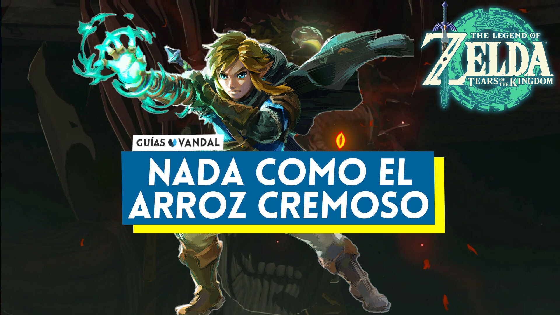 Nada como el arroz cremoso en Zelda: Tears of the Kingdom