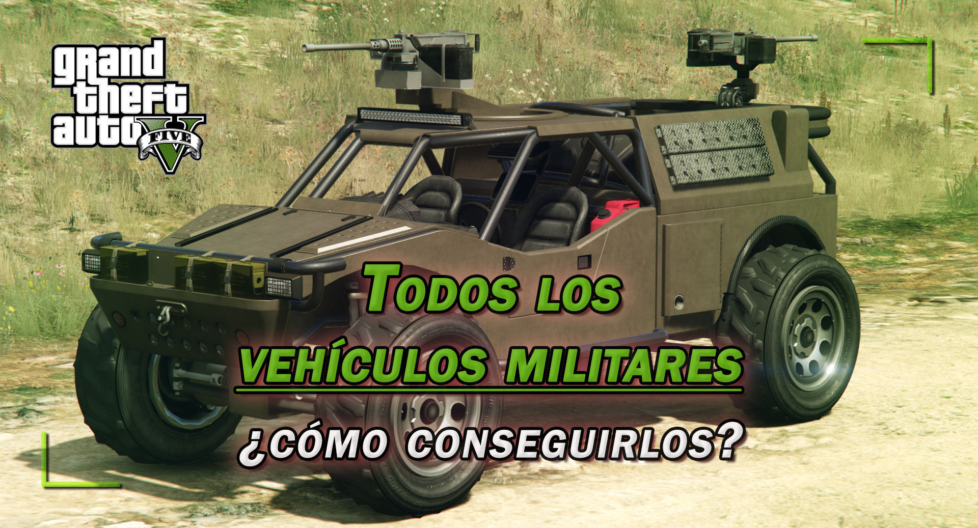 TODOS los vehículos militares de GTA 5 y ¿cómo conseguirlos?