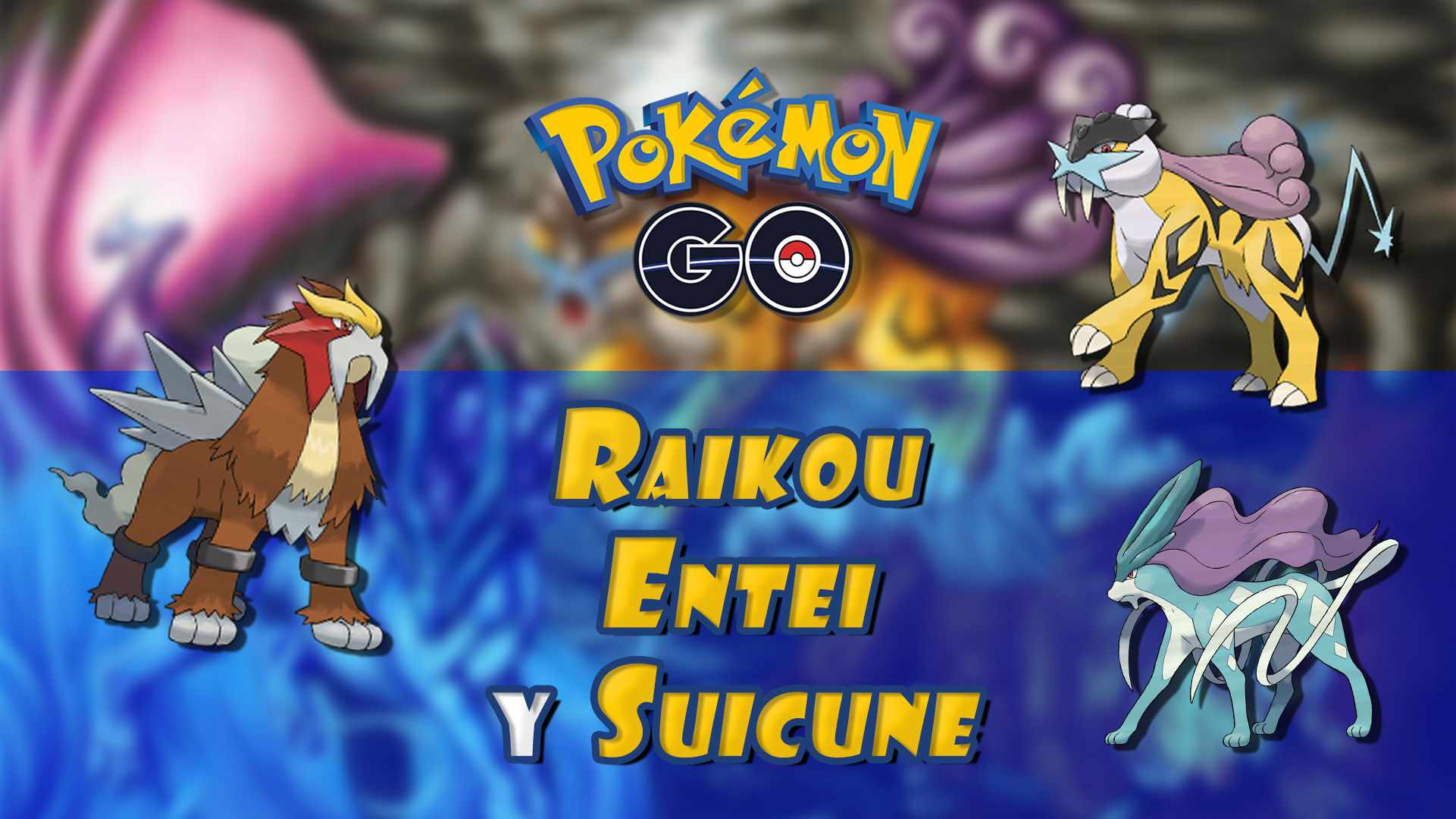 Como capturar Entei, Suicune e Raikou durante o Pokemon GO Tour Johto