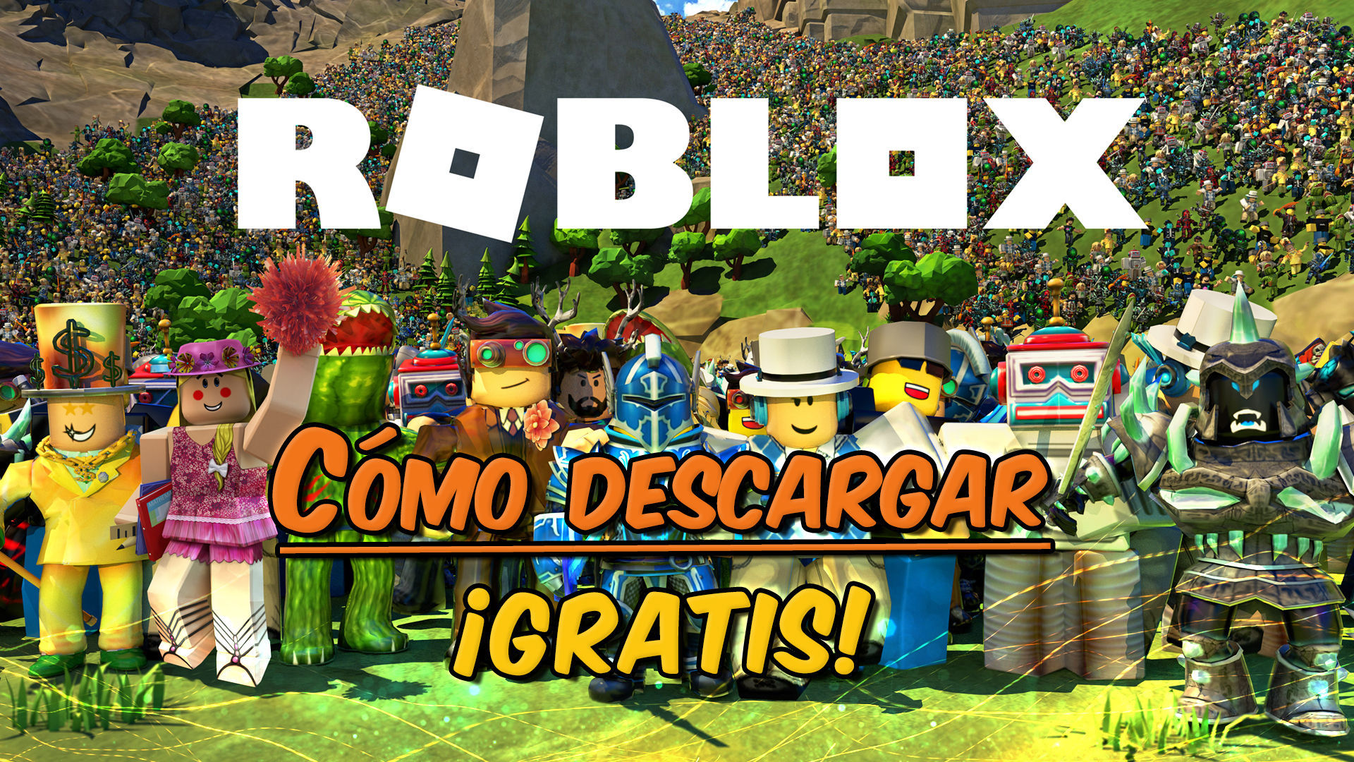 Roblox Como Descargar Gratis En Pc Consolas Y Android E Ios - descargar roblox para pc gratis en español
