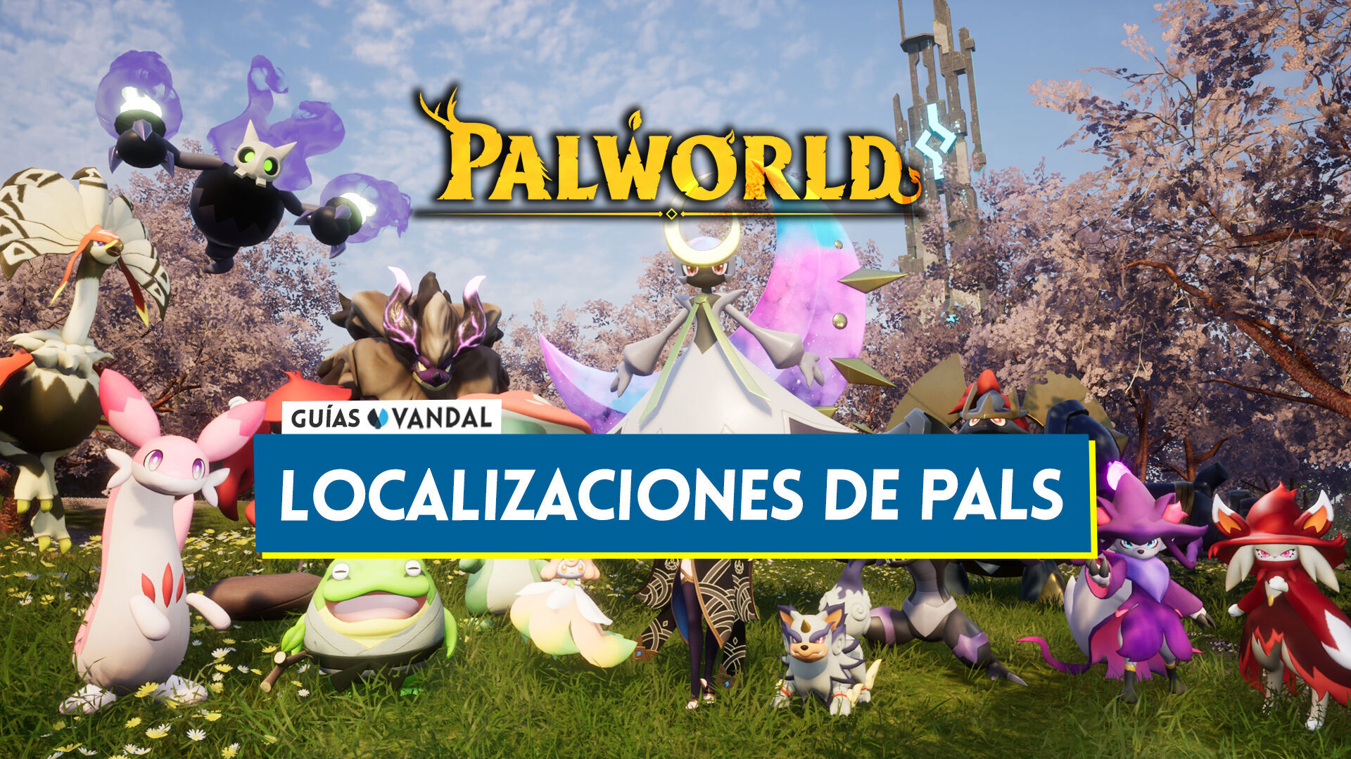Palworld: Todos los Pals de Sakurajima, ubicaciones, combinaciones