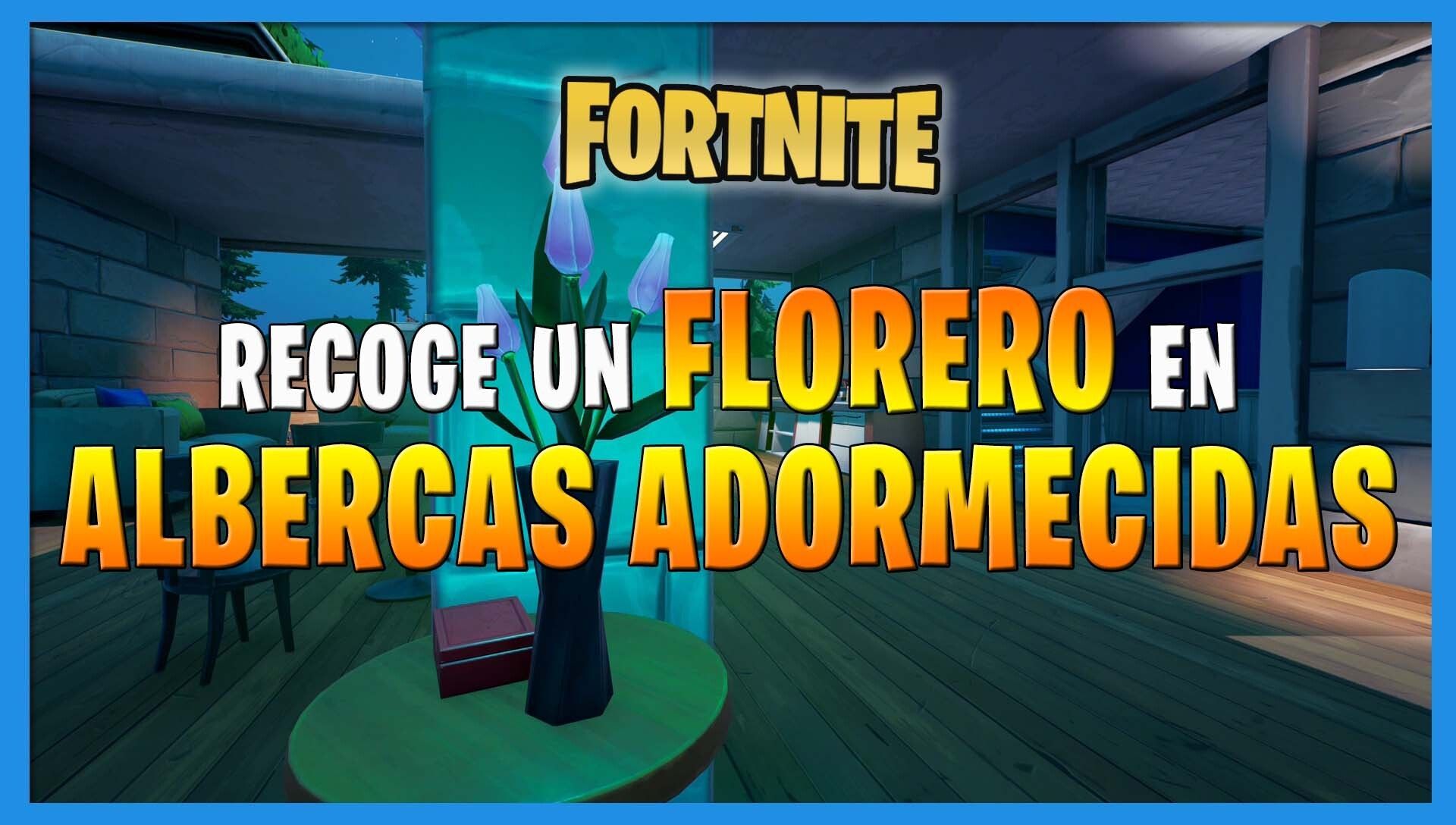 Fortnite: dónde encontrar un florero en Albercas Adormecidas