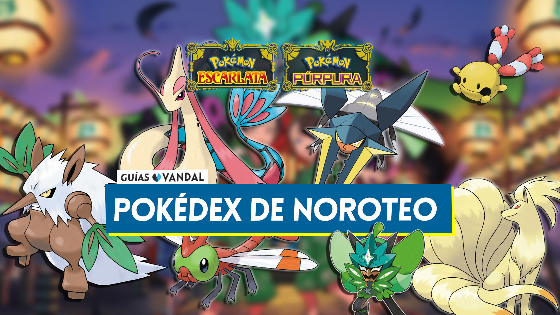 Pokémon de tipo Tierra - Pokédex Escarlata y Púrpura