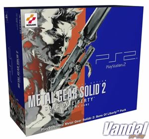 Anunciado pack PS2+MGS2