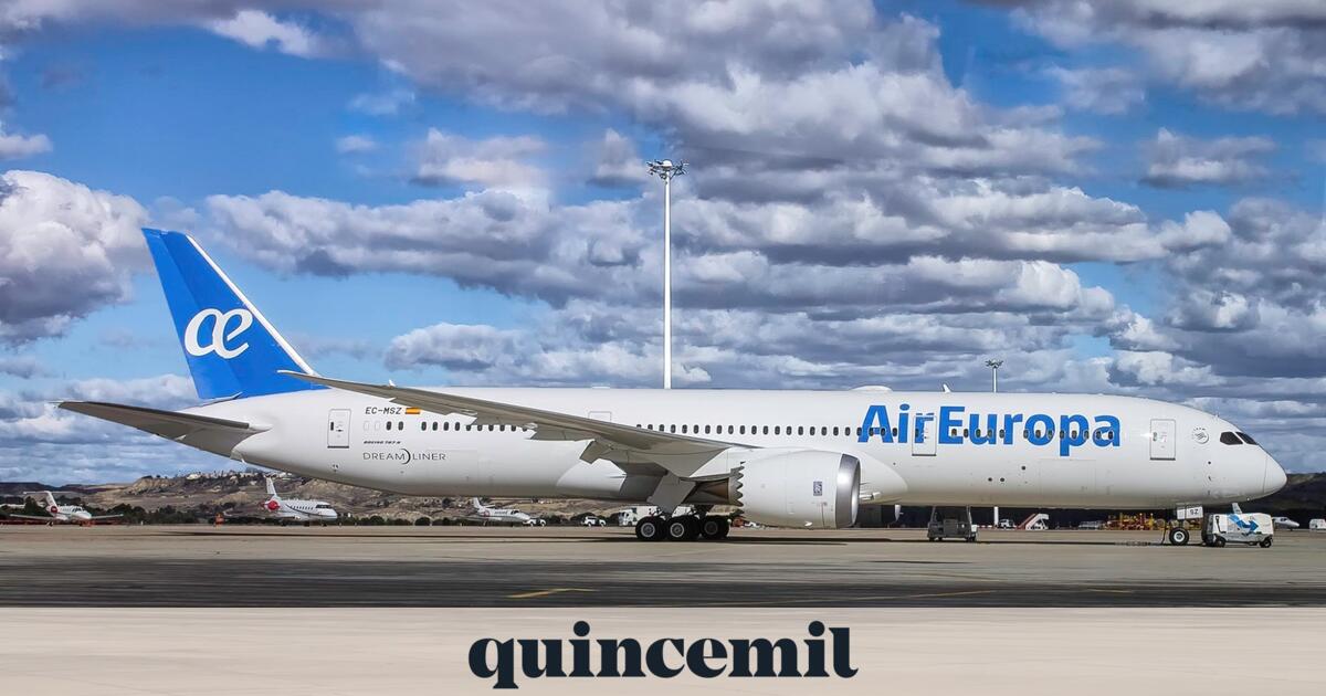 Air Europa cancels the first La Coruña-Madrid connection tomorrow Monday due to the pilots’ strike