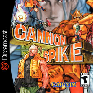 Portada oficial de Cannon Spike para Dreamcast